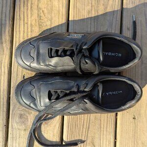 Rombaut Atmoz black faux leather sneakers